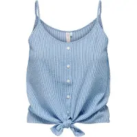 ONLY Haut 'Lecey' bleu / blanc