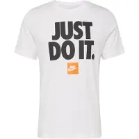 Nike T-Shirt orange / noir / blanc