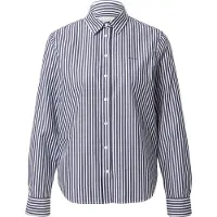 Gant Chemisier bleu nuit / blanc cassé