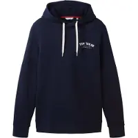 Tom Tailor 1037751 Logo Hoodie Bleu 2XL Homme