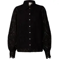 Y.A.S Holi Long Sleeve Shirt Noir S Femme