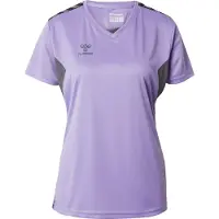 Hummel T-shirt fonctionnel 'Authentic' gris foncé / violet