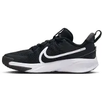 Nike Chaussure de sport 'Star Runner 4' noir / blanc