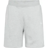 New Era Pantalon gris chiné / blanc