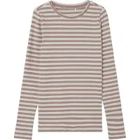 Name it T-Shirt 'Suraja' noisette / blanc cassé