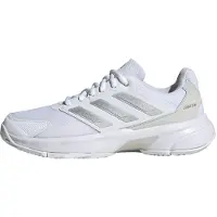 Adidas Chaussure de sport 'CourtJam Control 3' gris clair / argent / blanc