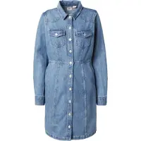 Levi's Robe-chemise 'Flynn Western' bleu denim