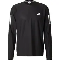 Adidas T-Shirt fonctionnel 'Own the Run' noir / blanc