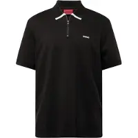 HUGO Dalomino 10257070 Short Sleeve Polo Noir L Homme