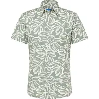 Jack & Jones Chemise 'JORLafayette' vert pastel / blanc