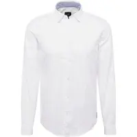 Armani Exchange Chemise business 'CAMICIA' blanc cassé