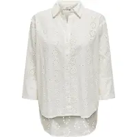 JDY Chemisier 'Tallie' blanc cassé