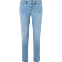 Pepe Jeans pour femme. PL204583PF2 Jean skinny bleu (25/30), Casuel, Coton, Denim, Durable
