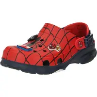 Crocs Chaussure basse 'Team SpiderMan' bleu marine / rouge