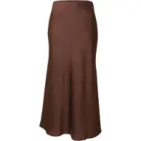 Vila Jupe 'VIEllette' chocolat