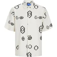 Jack & Jones Chemise 'JORNoto' noir / blanc naturel