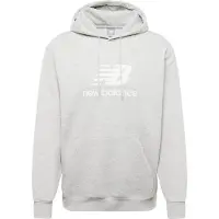 New Balance Sweat-shirt 'Essentials' gris chiné / blanc