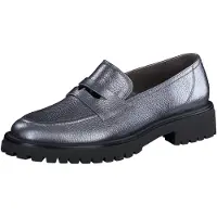 Paul green Chaussure basse gris argenté