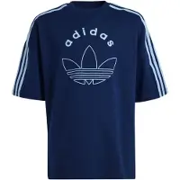 Adidas T-Shirt 'Adibreak' bleu marine / bleu clair