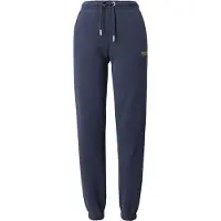 Superdry Pantalon 'Essential' bleu marine / jaune foncé