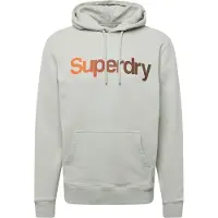 Superdry Sweat-shirt gris clair / orange