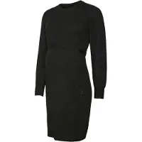 Mamalicious Robes en maille 'MLNew Anne' noir