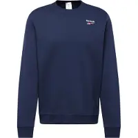 Reebok Identity Small Logo Sweatshirt Bleu S Homme