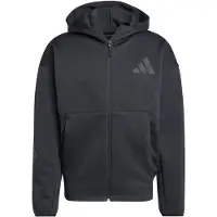 Adidas Veste de survêtement 'Z.N.E.' gris foncé / noir