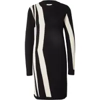 Object Robes en maille 'OBJRay' beige / noir