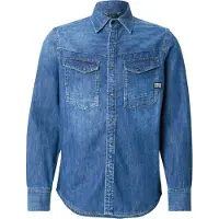 G-Star D23616-d252 Slim Fit Long Sleeve Shirt Bleu XS Homme