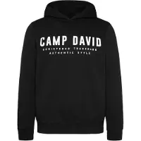 CAMP DAVID Sweat-shirt noir / blanc