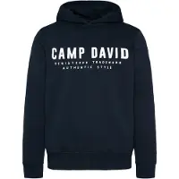 CAMP DAVID Sweat-shirt bleu nuit / blanc