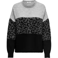 ONLY Pull-over 'ONLJade' anthracite / gris clair / noir