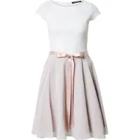 Swing Robe de cocktail écru / or / rose ancienne