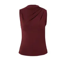 Pieces Chemisier 'PCMadison' rouge carmin