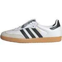 Adidas Baskets basses 'Samba' beige / or / noir / blanc