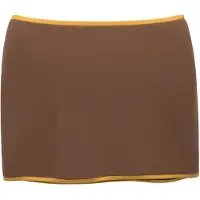 Pull&Bear Jupe marron / safran
