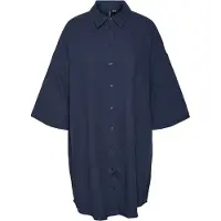 Vero Moda Chemisier 'NATALI' bleu marine