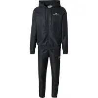 Sergio Tacchini Survêtement 'Carson 024' noir / blanc