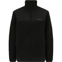 Kapten & Son Sweat-shirt 'Teddy Fleece' noir / blanc