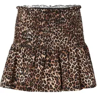 Monki Jupe crème / marron / noir