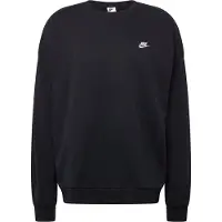 Nike Sweat-shirt 'CLUB FT' noir / blanc