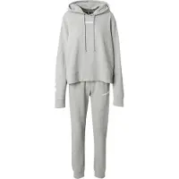 Hummel Survêtement 'ELEMENTAL' gris chiné / blanc