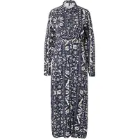 Vero Moda Robe 'Gidde Aya' beige / bleu marine