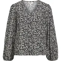 Object Chemisier 'Leonora' noir / blanc