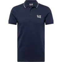 Emporio Armani T-Shirt 'Core Identity' bleu marine / blanc