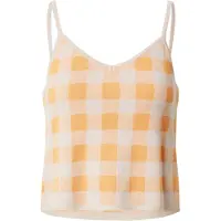 Aware Tops en tricot 'UDELE' orange / blanc