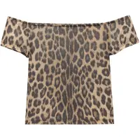 Pull&Bear Haut camel / marron / noir