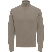 Only & Sons Pull-over 'ONSLoui' noisette