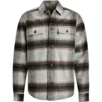 Vanguard Surchemise Carreaux Laine Gris